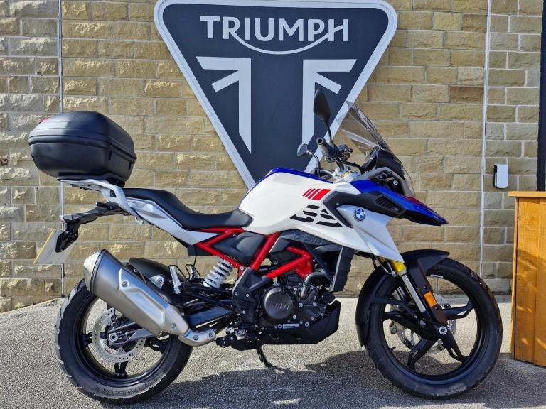 2024 BMW G310GS G 310 GS - Low mileage Great colour Top box Hugger and screen