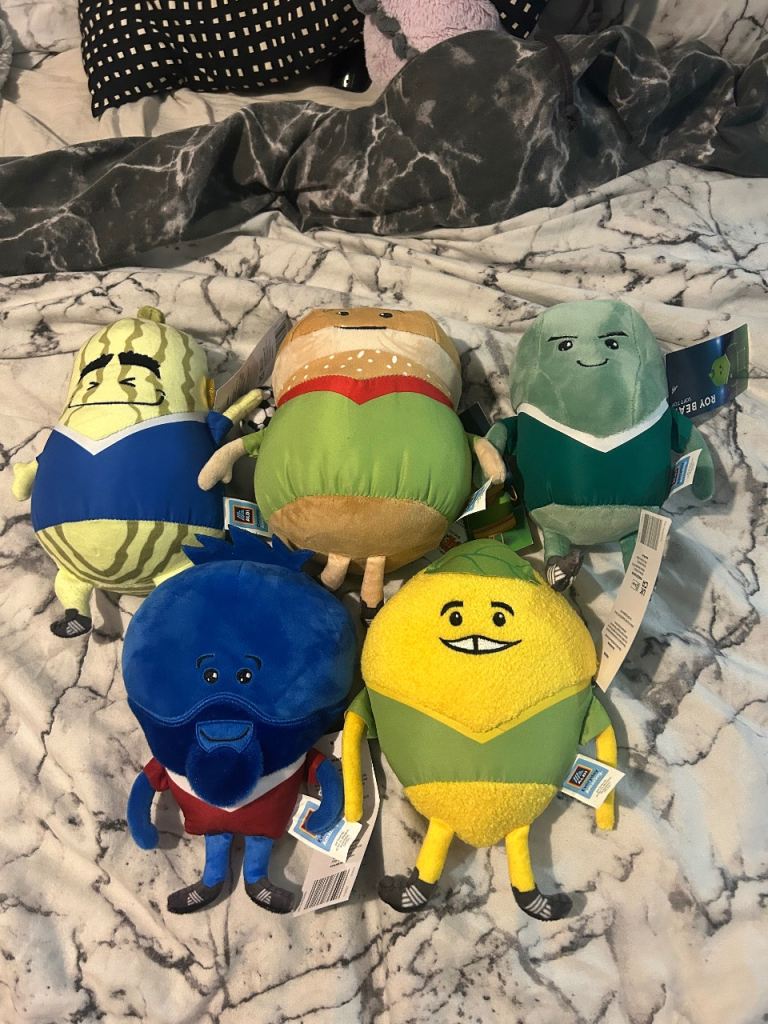 Aldi Kevin The Carrot Football Team Soft Toys 2022 Plush Set