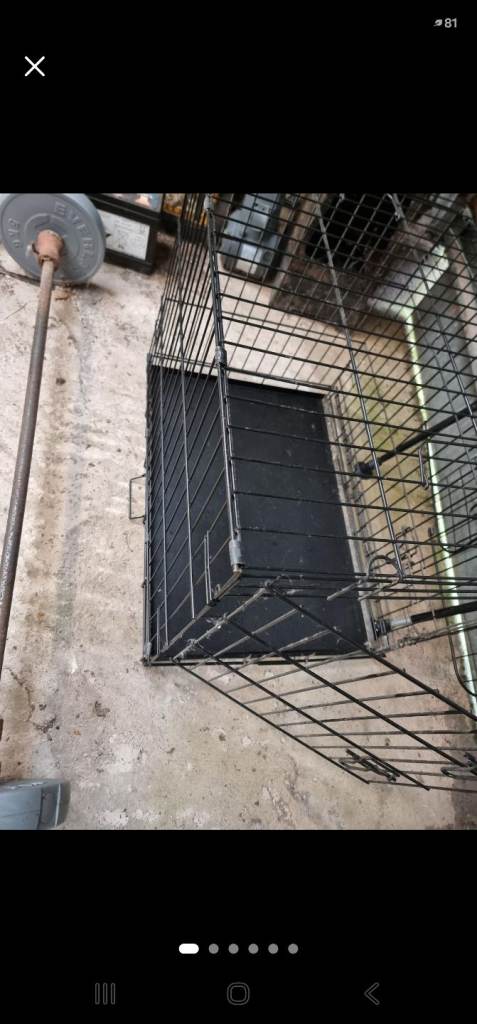 Dog cage medium size