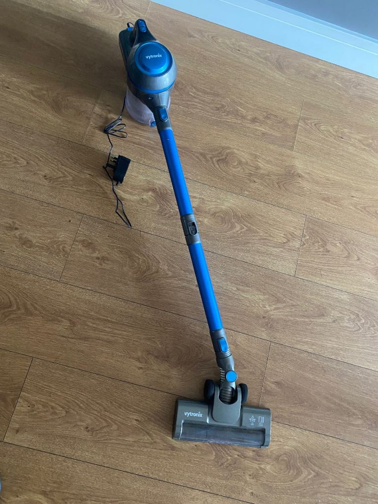 Vytronix Cordless Stick Vacuum Cleaner - Blue, Good Condition