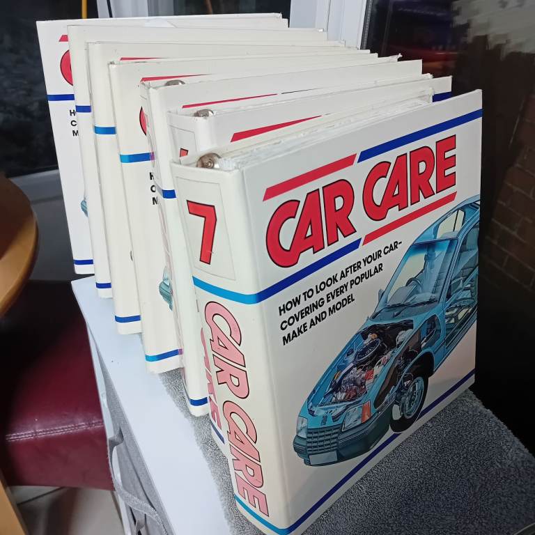 Car weekly collecting binders 