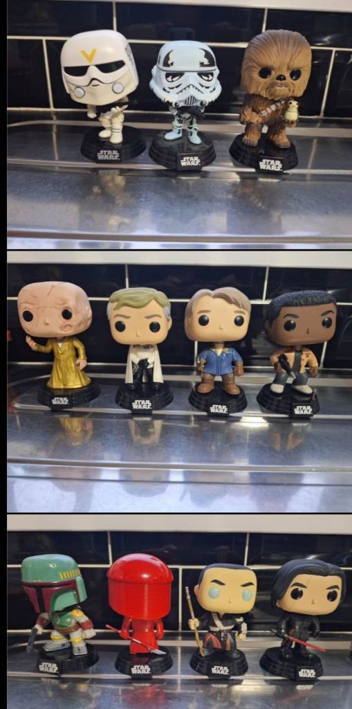 STAR WARS FUNKO POPS