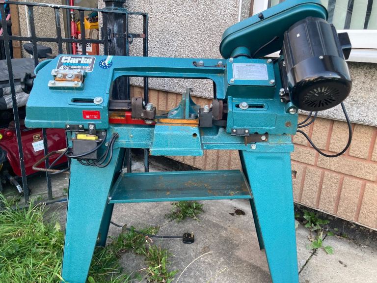 image for Clark metal band saw 