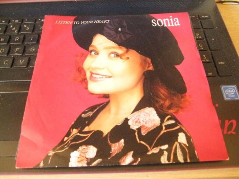 Sonia single vinyl record