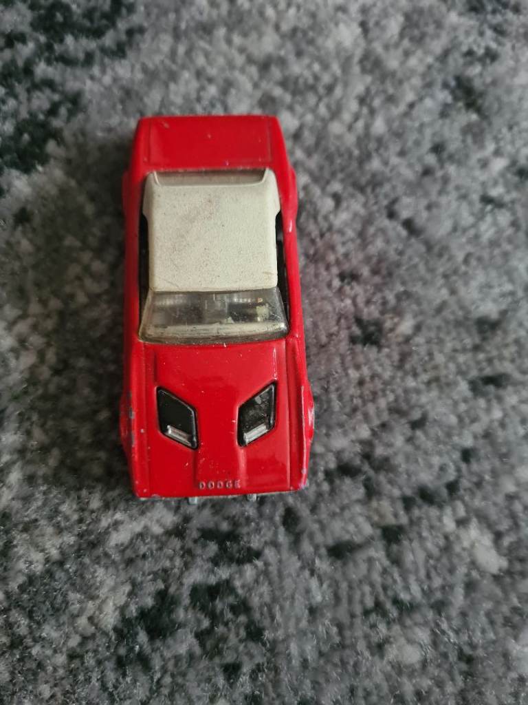 Matchbox Dodge Challenger Diecast Car – Red, Fair Condition