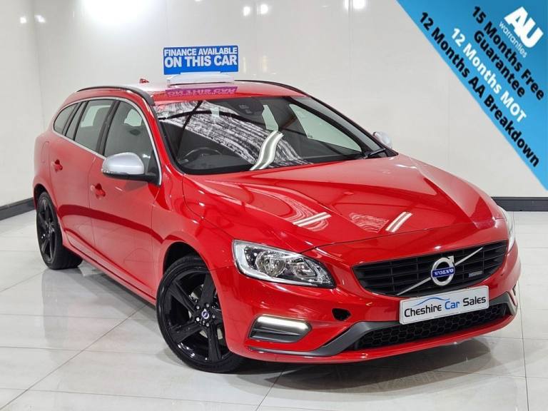 2015 64 VOLVO V60 1.6 D2 R-DESIGN ESTATE 5DR DIESEL MANUAL EURO 5 (S/S) (115 PS)