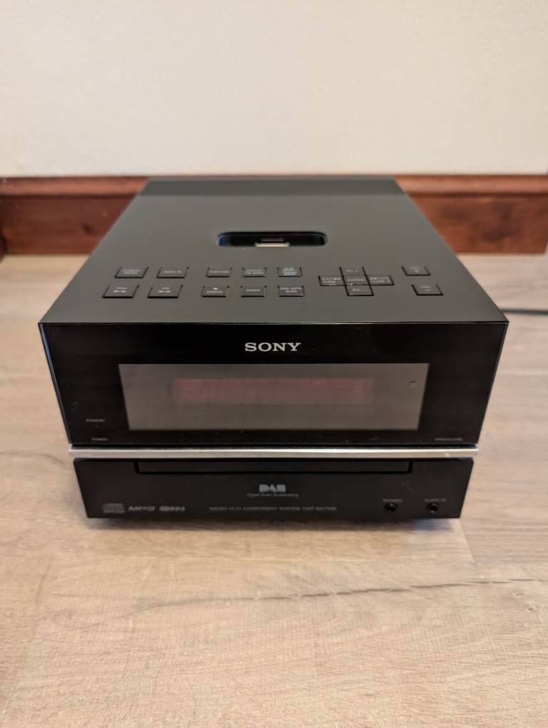 Sony micro hifi system 