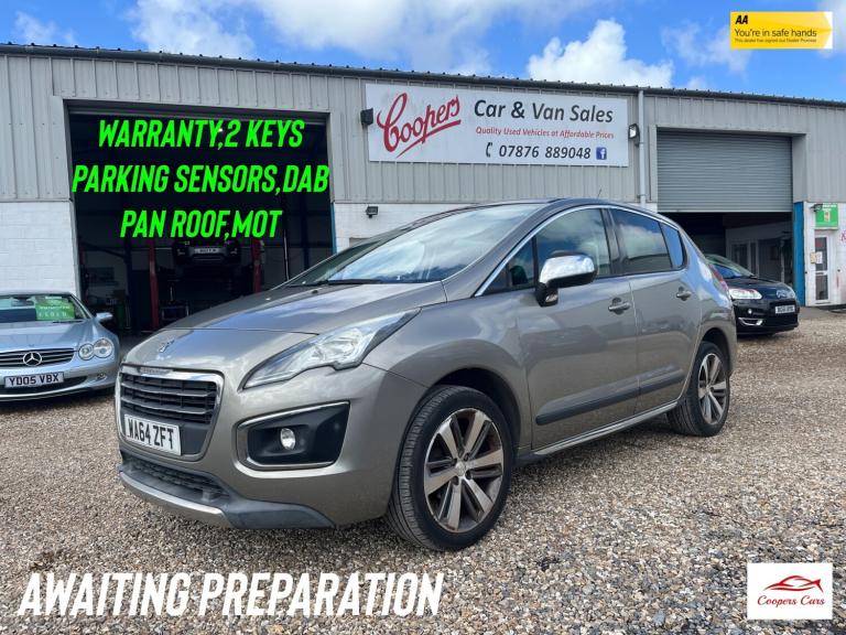 2014 Peugeot 3008 1.6 HDi Allure 5dr HATCHBACK Diesel Manual
