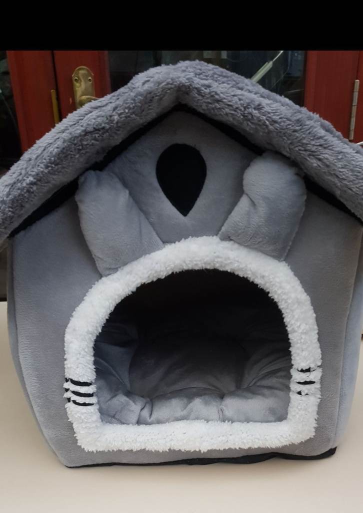 Cat cave bed