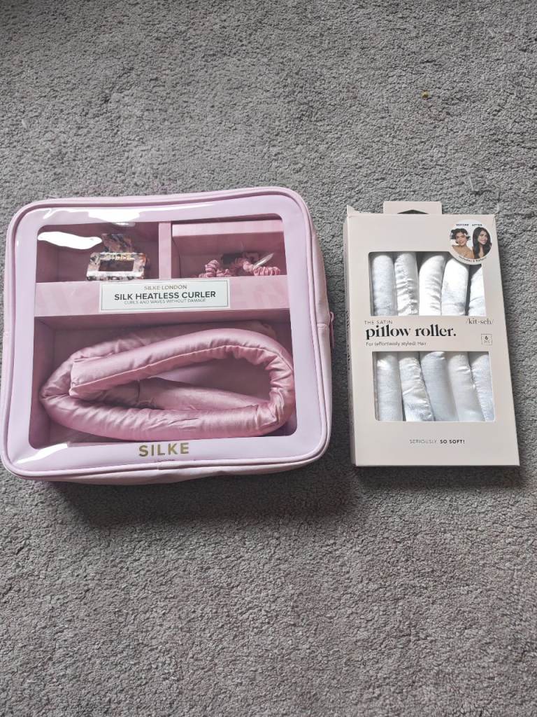 Silk Heatless Curlers and Pillow Rollers 