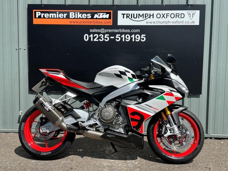Stunning One Owner 2025/25 Aprilia RS660 Extrema Motorcycle 