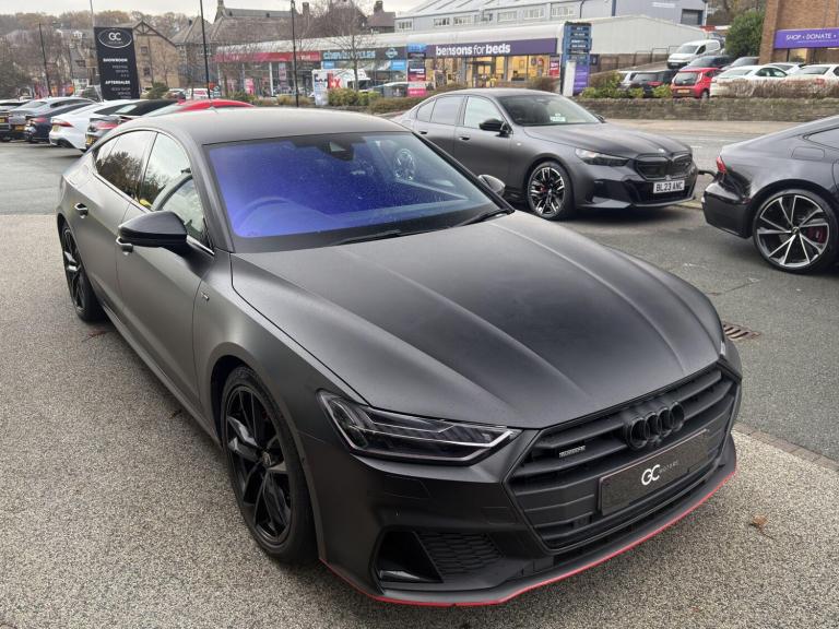 2022 Audi A7 2.0 TDI 40 Black Edition Sportback 5dr Diesel S Tronic quattro Euro 6 (s/s) HATCHBAC...