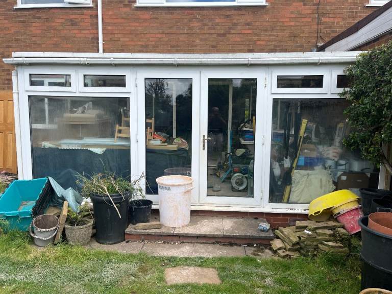 Free conservatory - Water tight - 5m x 2.7m (Pending collection)