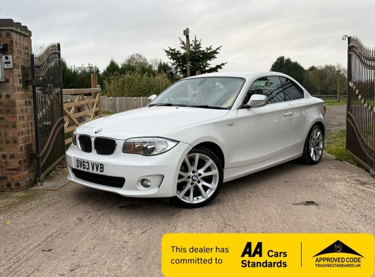 image for 2013 BMW 1 Series 2.0 120D EXCLUSIVE EDITION 2DR AUTO COUPE (ALIPNE WHITE) F.S.H LEATHER  COUPE D...