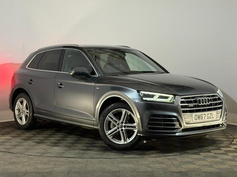 2017 67 AUDI Q5 S LINE 2.0 PETROL TFSI S-TRONIC AUTOMATIC QUATTRO 1 PREV OWNER