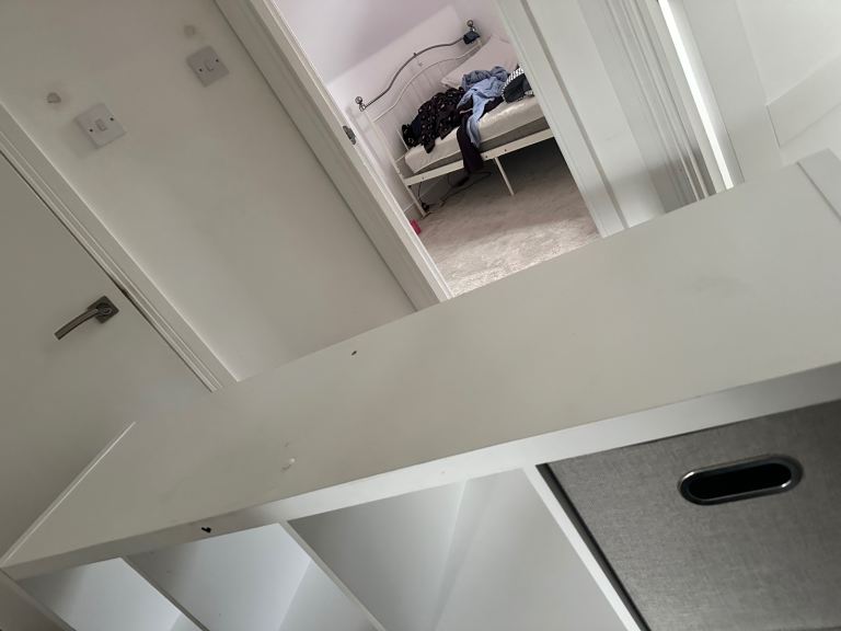 White 8 drawer storage unit , £15.00 for Sale in Inverurie, Aberdeenshire