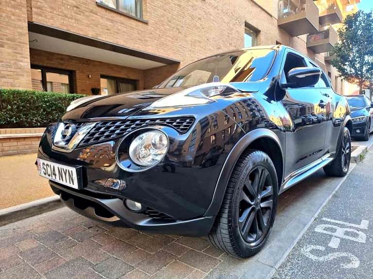NISSAN JUKE 1.6 PETROL AUTOMATIC 2014• ULEZ • SAT NAV • REVERSE CAMERA • BLUETOOTH • SUV
