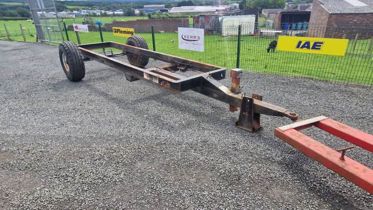 Tractor trailer chassis by kay trailers 