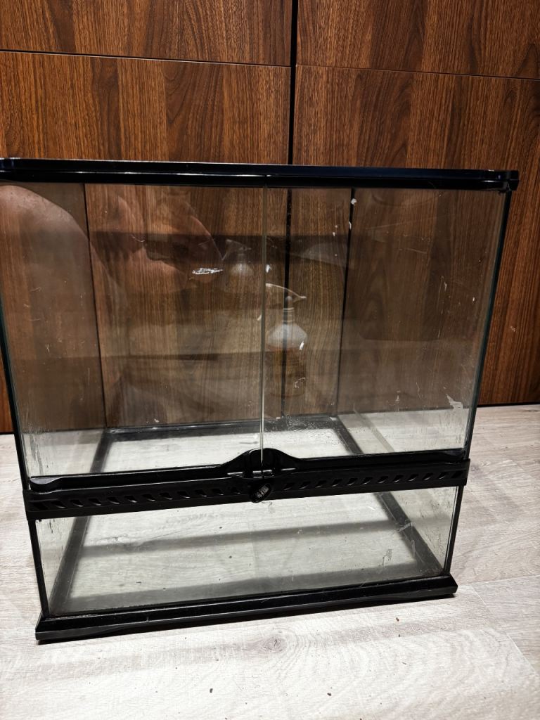 45x45x45 Exo Terra Glass Terrarium for Reptiles or Amphibians
