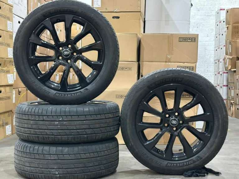 21" GENUINE RANGE ROVER SPORT L461 ALLOY WHEELS & TYRES 5x120