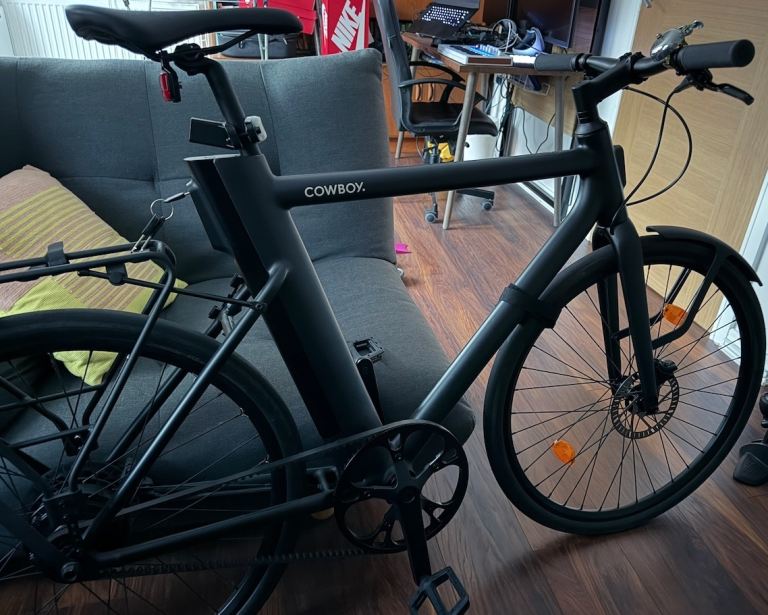 image for Cowboy ebike for sale. Ridiculously cheap and basically new