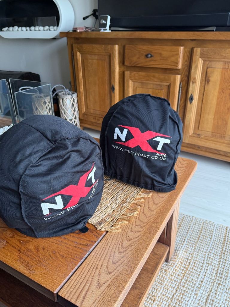 NXT crash helmets  