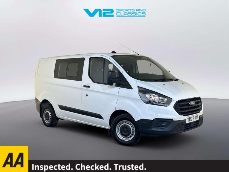 2022 Ford Transit Custom 2.0 300 EcoBlue Leader Crew Van L1 H1 Euro 6 (s/s) 5dr Combi Van Diesel ...