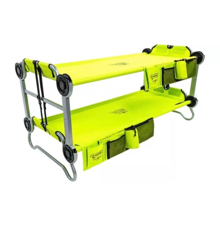 Kids camping bunk beds 