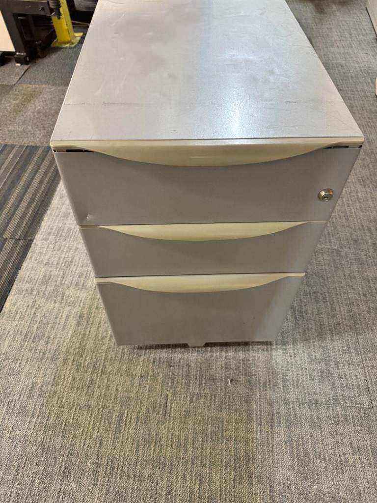 Grey second hand office drawer