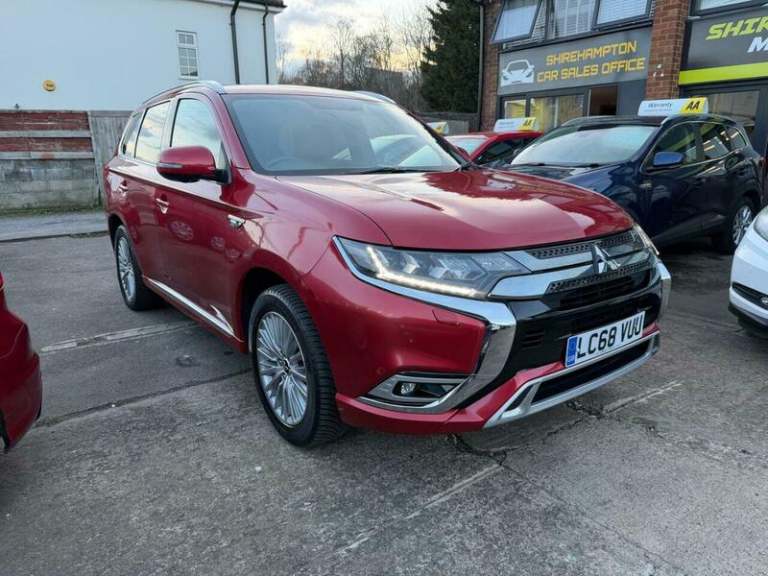 2018 Mitsubishi Outlander 2.4h TwinMotor 13.8kWh 4h CVT 4WD Euro 6 (s/s) 5dr ESTATE Hybrid Automatic