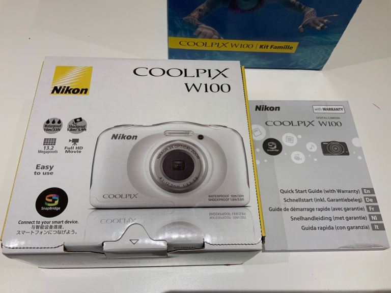 Nikon Coolpix white with original box