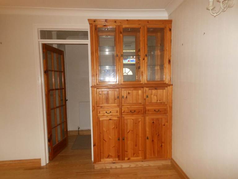 Wall Unit with Built-in Lighting