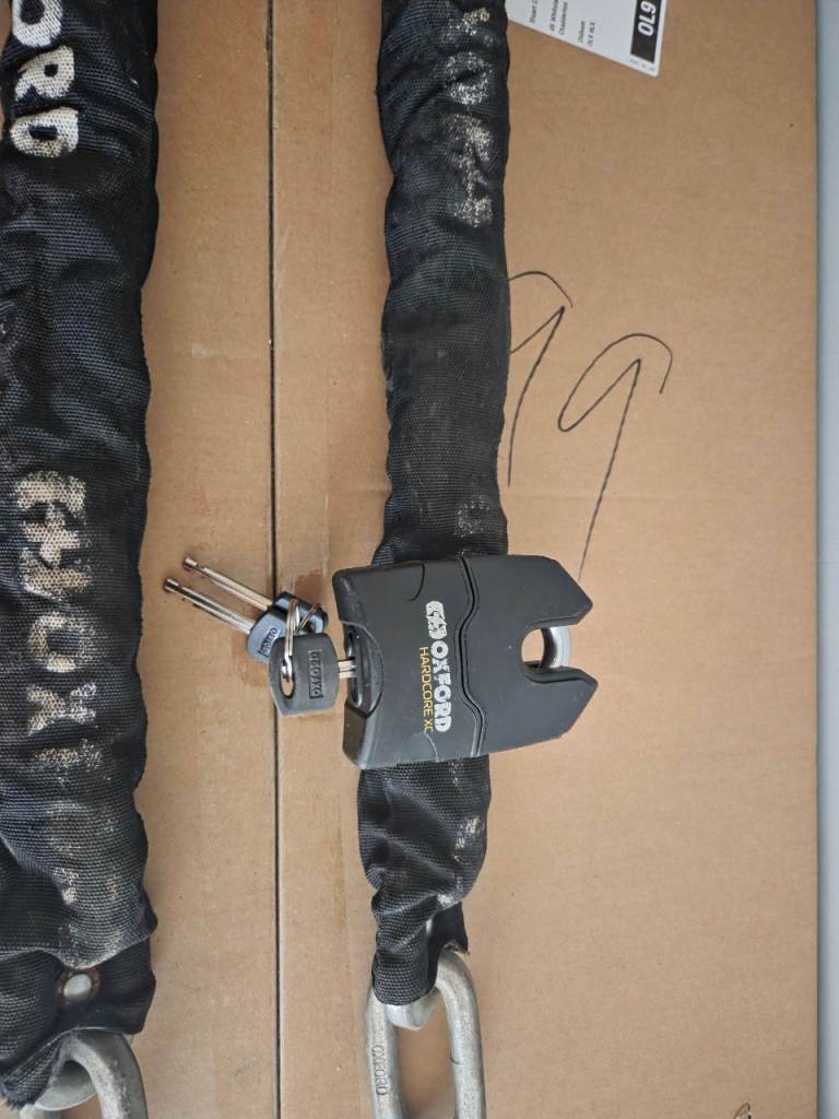 Oxford bike chain and lock