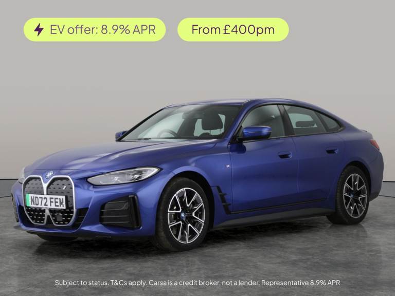 2022 BMW i4 40 83.9kWh M Sport Gran Coupe 5dr Electric Auto eDrive (340 ps) - LED - REV Hatchback...