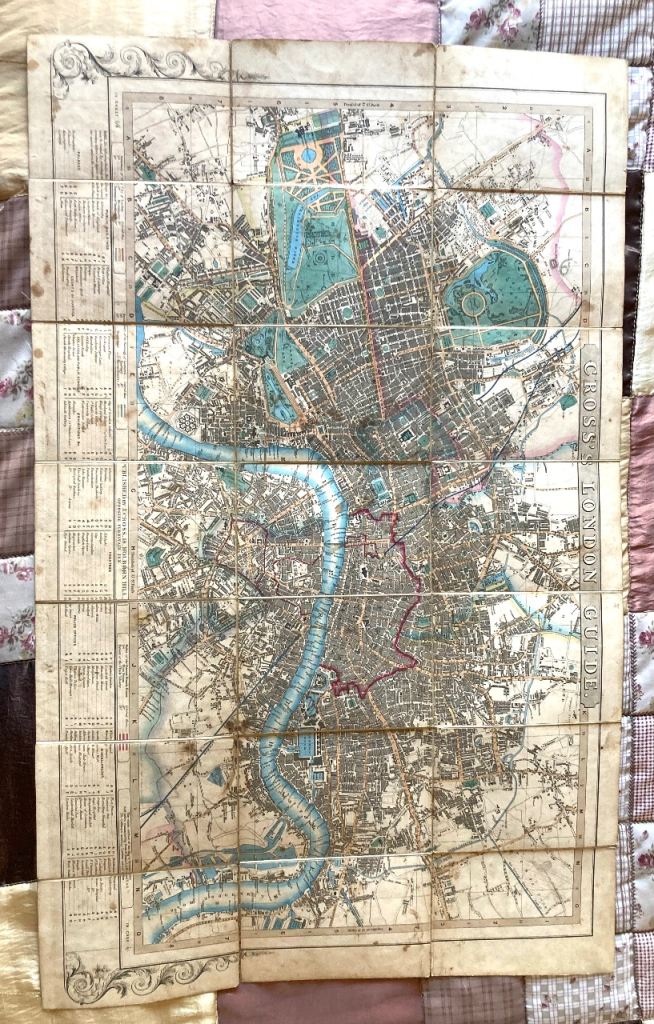 Vintage London Map