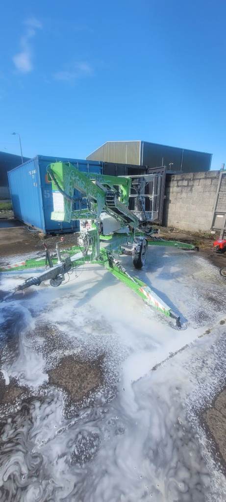 Nifty 120t towable cherry picker 