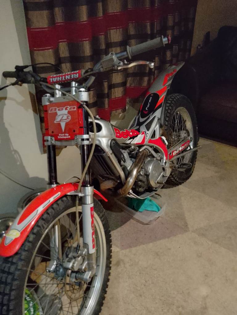 Old trials bikes 