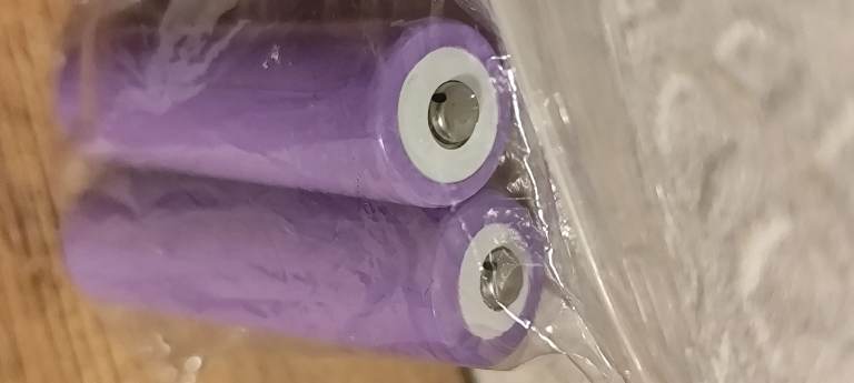 Rechargeable Batteries New Purple 18650