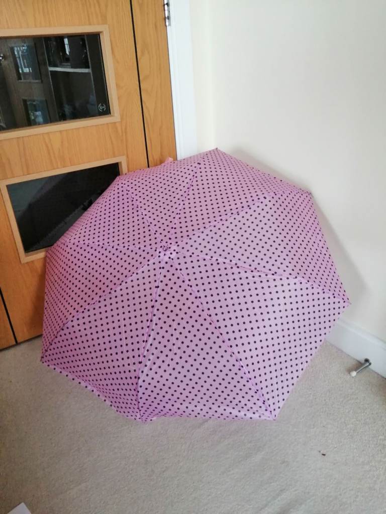 Umbrella folding, pink