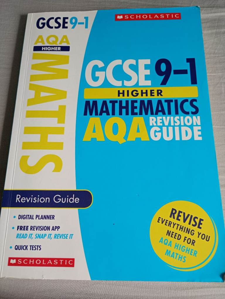 GCSE AQA higher maths revision guide