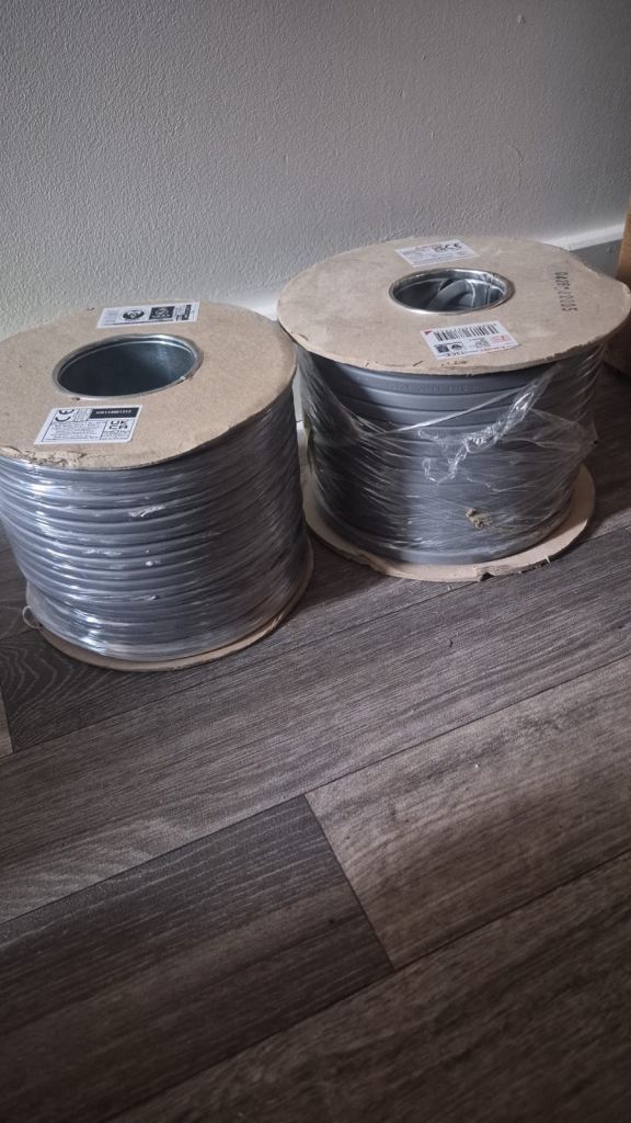 Different size cable . 