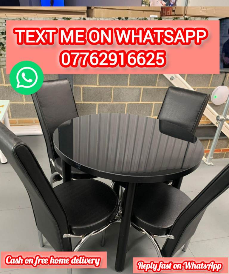 Dining Table with 6 chairs, £249.00 for Sale in Stokes Croft, Bristol ...