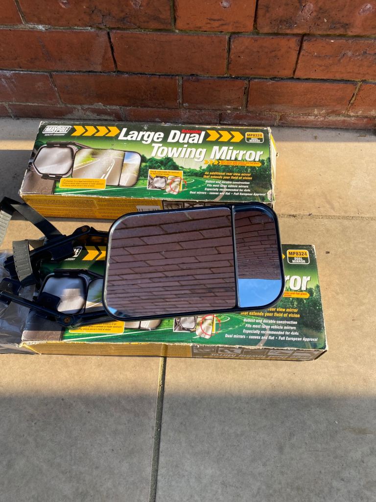 Caravan towing mirrors