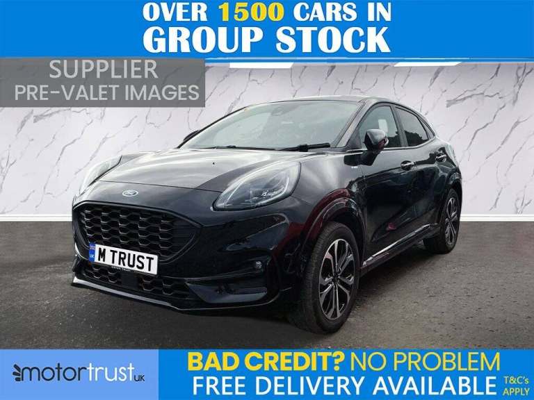 2021 Ford Puma 1.0T EcoBoost MHEV ST-Line Design SUV 5dr Petrol Manual Euro 6 (s/s) (125 p HATCHB...