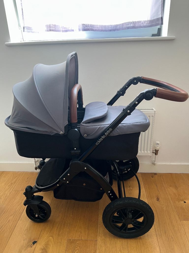 Ickle Bubba Stomp V3, 2 in 1 travel system (Birth-4years) buggy/pram/ stroller/push chair 