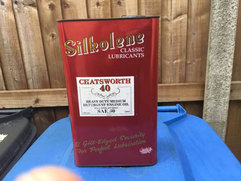 SILKOLENE CHATSWORTH 40 VINTAGE CLASSIC ENGINE OIL 5 LITRE CAN