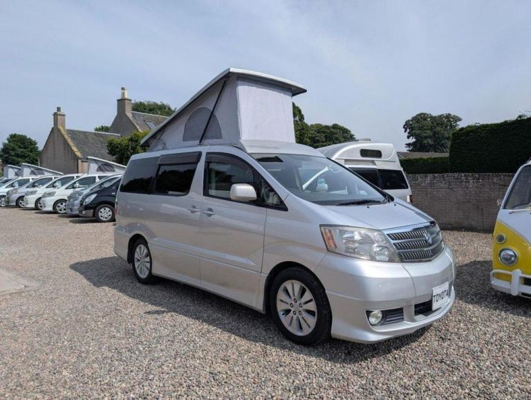 2002 TOYOTA ALPHARD CAMPERVAN