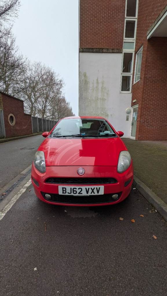 Fiat, PUNTO,2012, 98k miles MOT feb 2027, 2000£