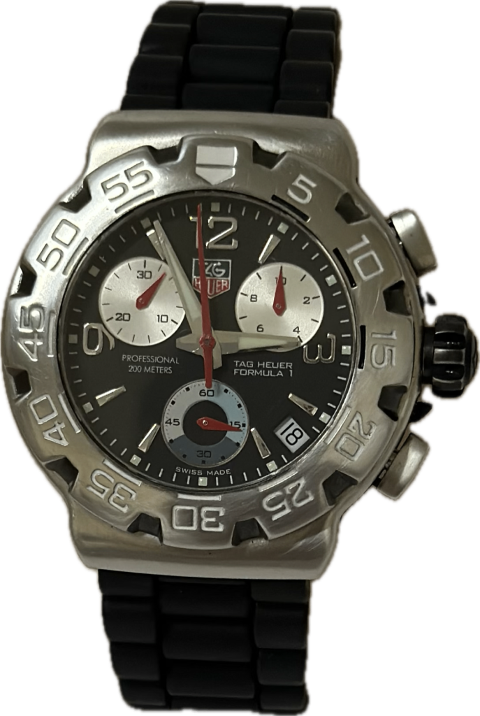 Tag Heuer formula 1 chronograph Quartz 41mm Tri Colour Dial Good Condition
