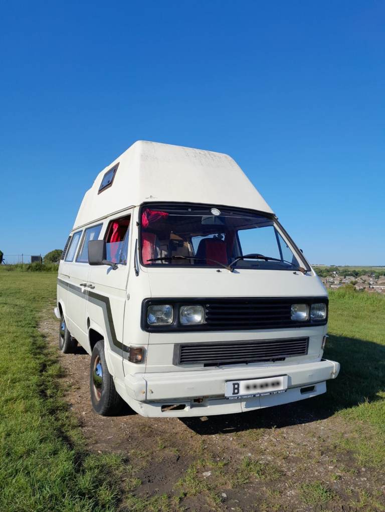 VW camper T25 hi top, 1985, 1570 (cc)